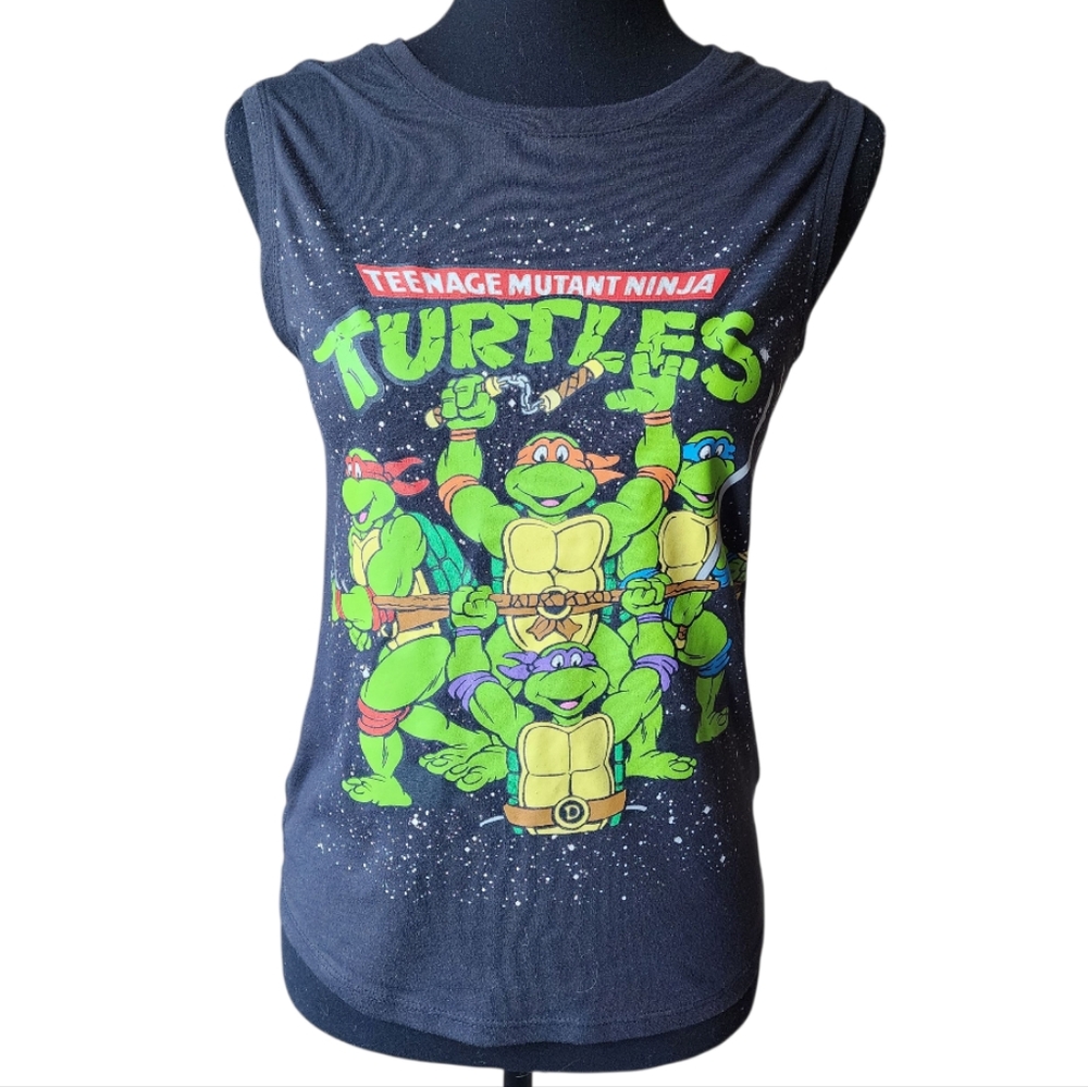 Teenage Mutant Ninja Turtles Black Tank Top